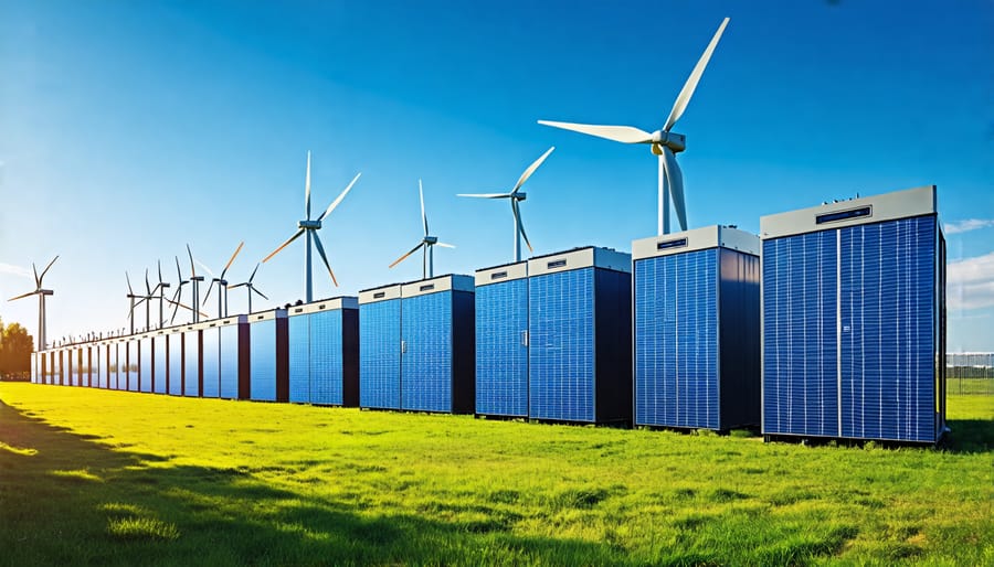 Battery energy storage system co-located with wind farm